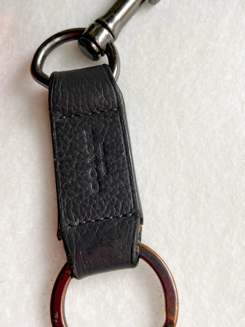 Coach trigger leather